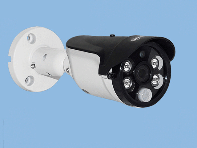 Включение LED прожекторов при обнаружении движения человека в области видеонаблюдения камеры