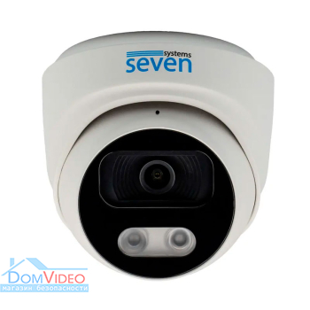 Картинка IP видеокамера SEVEN IP-7218PA PRO white