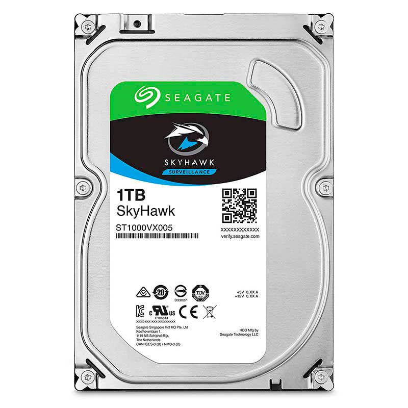 HDD для видеорегистратора Seagate 1TB SkyHawk
