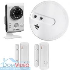 Smart Home-02 PoliceCam Беспроводная охранная сигнализация с видеокамерой комплект