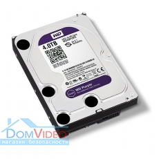 HDD для видеорегистратора Western Digital 4TB Purple