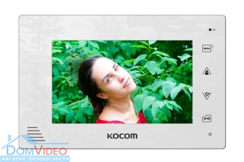 Картинка Видеодомофон Kocom KCV-A374SD mono 