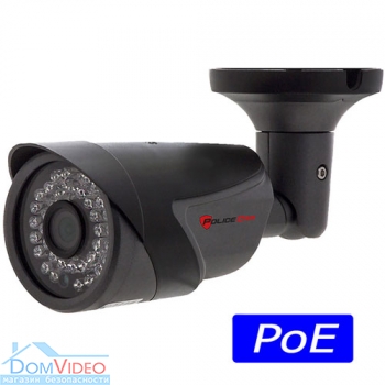 Картинка IP видеокамера с PoE IPC-615P-4K Quad PoliceCam