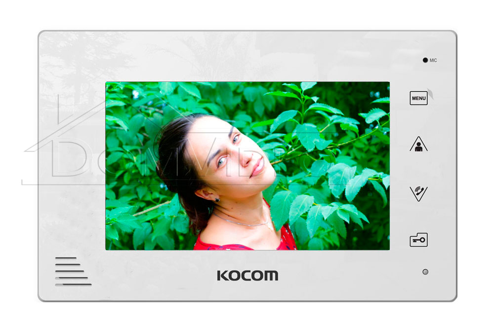 Картинка Видеодомофон Kocom KCV-A374SD mono 