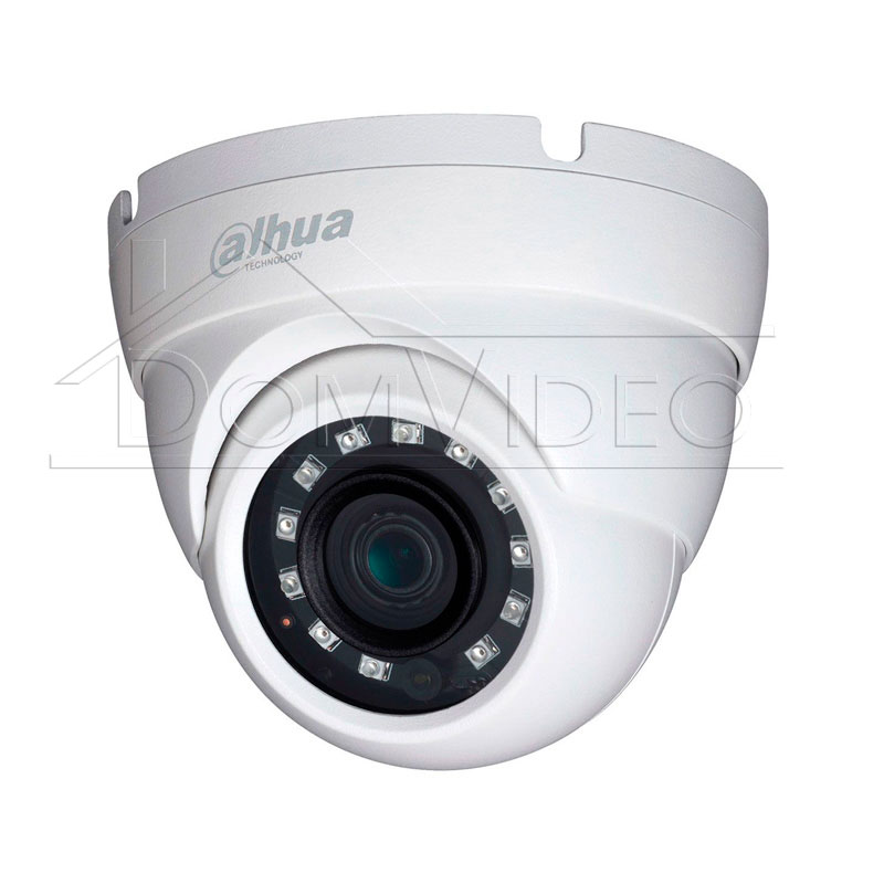 Картинка HD-CVI видеокамера DAHUA DH-HAC-HDW1400MP (2.8)