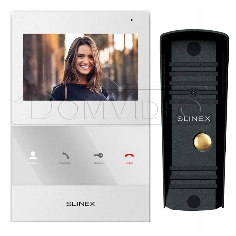 Картинка Комплект видеодомофона Slinex SQ-04M + ML-16HR