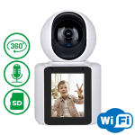 Картинка IP WIFI видеокамера с экраном GreenVision GV-196-DIG20-10 PTZ 2MP