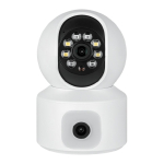 Картинка IP WIFI видеокамера GreenVision GV-186-GM-DIG40-10 PTZ 4MP (2MP + 2MP)