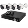 Картинка Комплект видеонаблюдения на 4 камеры PoliceCam PC-516MHD 2MP 4in1 + XVR-6104