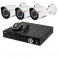 Картинка Комплект видеонаблюдения на 3 камеры PoliceCam PC-516MHD 2MP 4in1 + XVR-6104